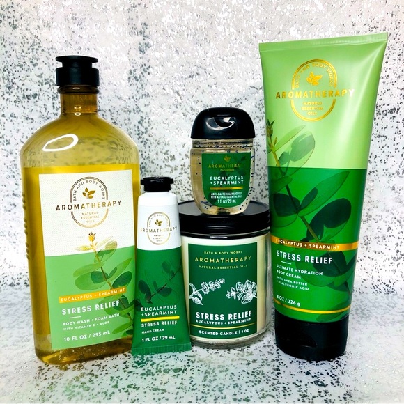 Bath & Body Works Bath & Body 25 Sale 5pc Aromatherapy Eucalyptus